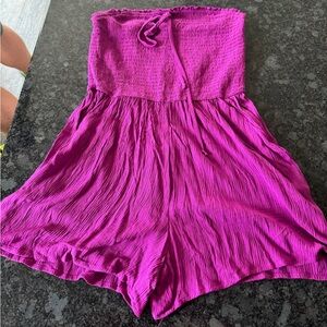 Women’s purple romper